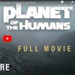 "Planet of the Humans" website cover piece