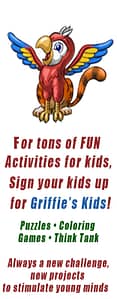Griffie's Kids ad button