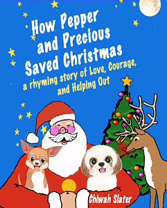 How Pepper and Precious Saved Christmas Day, front cover